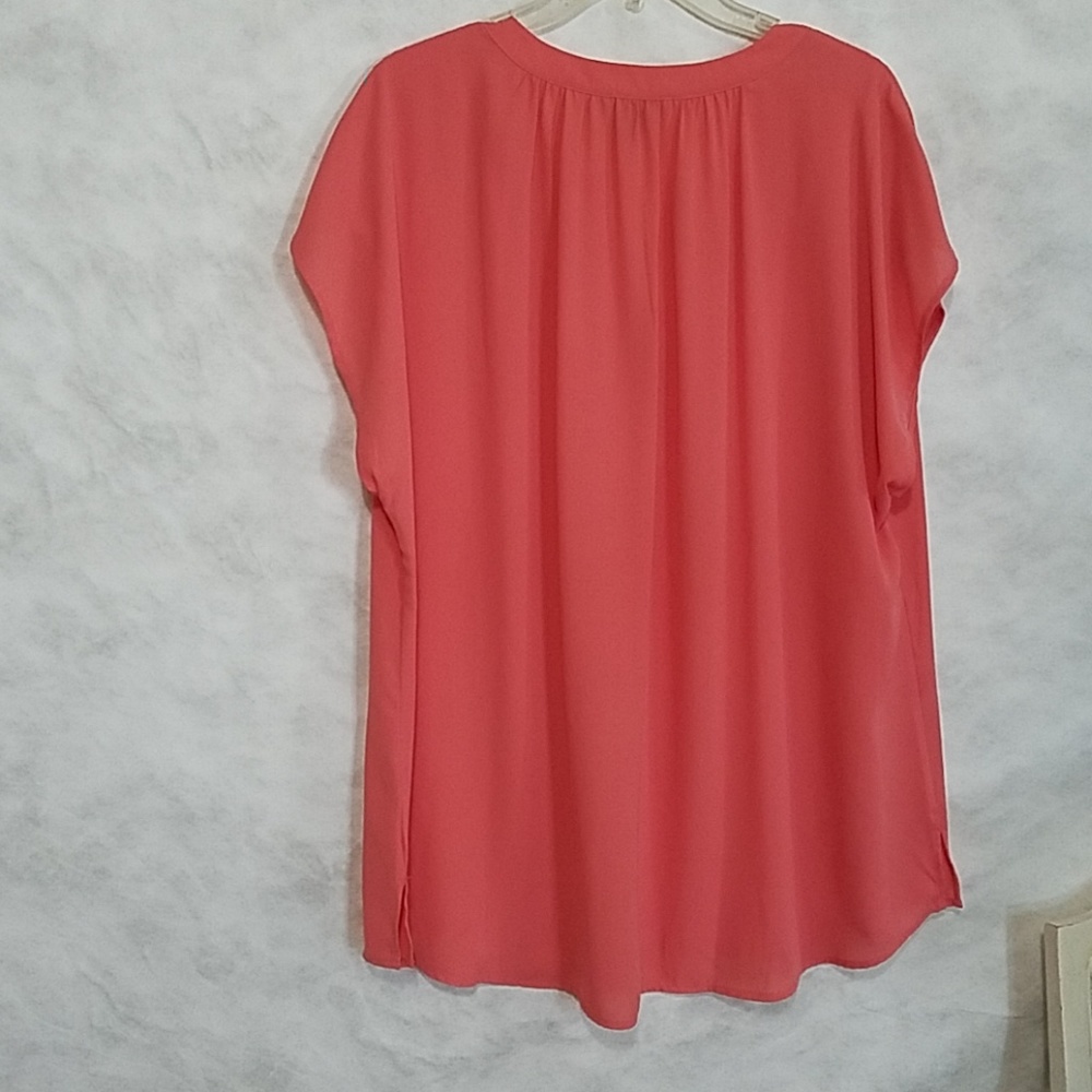 TOZ & ALI peach color blouse
